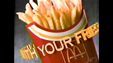 Mcdonalds Extra Value Meal Commercial 1992 Youtube