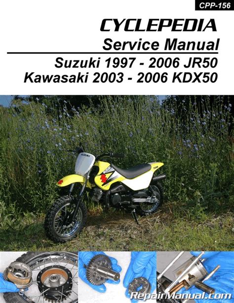 Suzuki JR50 Kawasaki KDX50 Service Manual