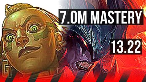 ILLAOI Vs AATROX TOP 7 0M Mastery 2700 Games 8 3 8 KR Diamond