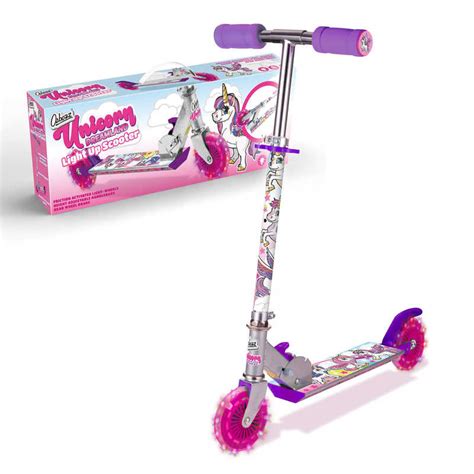 Unicorn Dreamland Scooter With Flashing Wheels One For Fun