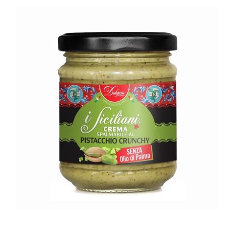 Crema Spalmabile Al Pistacchio Senza Olio Di Palma I Siciliani Dolgam