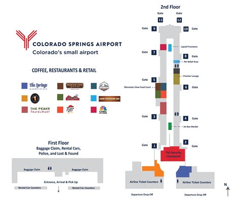 Colorado Springs Airport Terminal Map Allmaps Preserving Every Map Ever