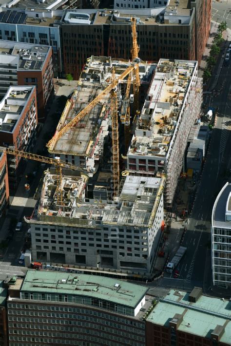 Hamburg Aus Der Vogelperspektive Baustelle Zum Neubau Einer