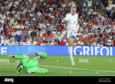 Beth Mead Scores Goal England V Norway Uefa Womens Euro Brighton