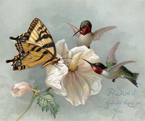 Victorian Greeting Card Published By The Louis Prang Company Back In