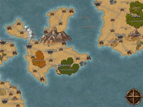 Grim Map | Map, World map, Dnd