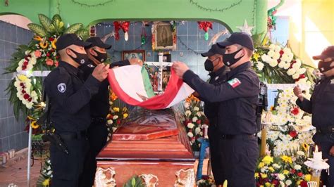 Rinden Homenaje Luctuoso A Policías Asesinados En Jolalpan El Universal Puebla