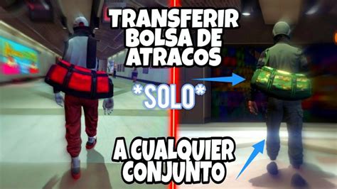 COMO TRANSFERIR BOLSA DE ATRACOS A OTRO CONJUNTO En GTA V ONLINE YouTube