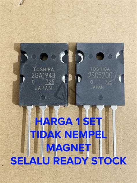 Set A C Loot Transistor Toshiba Sa Sc Tidak