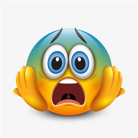 Scared Emoji Illustrations Royalty Free Vector Graphics And Clip Art