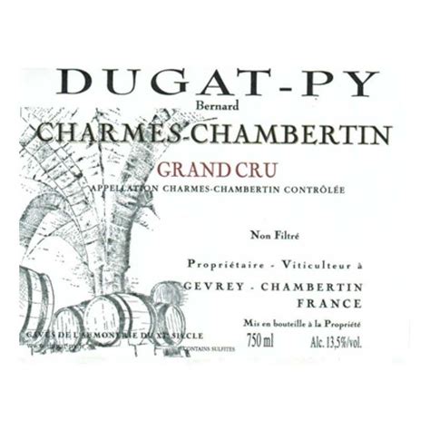 Bernard Dugat Py Charmes Chambertin Grand Cru X Cl Asset Wines