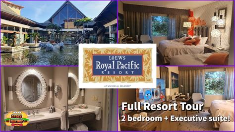 Loews Royal Pacific Full Resort Tour 2 Bedroom Hospitality Suite