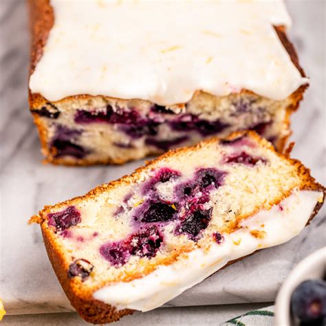 Blueberry Lemon Loaf Cake With Step By Step Instructions