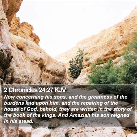 2 Chronicles 24 Scripture Images 2 Chronicles Chapter 24 Kjv Bible