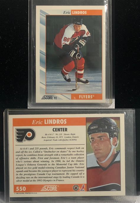 Eric Lindros Hockey Cards – sellmystuffcanadaedmonton