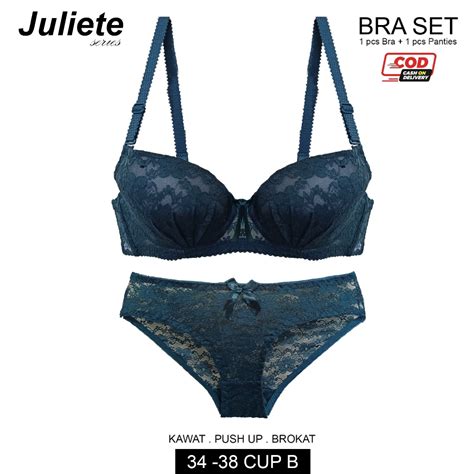 Jual JULIETE Bra Set Celana Dalam Wanita Sexy Import Korea Size Cup A Bh Beha Lingerie