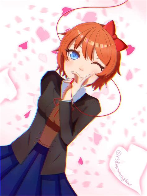 Sayori From Doki Doki Lit Club Art Amino