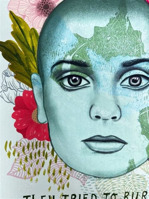 Sinéad Oconnor Wall Art Quality Giclee Print Nothing Compares To You