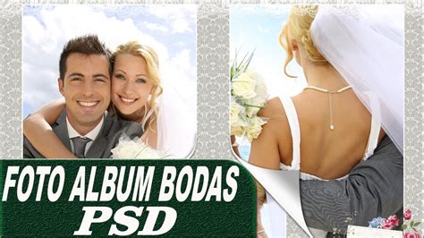 Pack De Plantillas Psd Para Crear FotoAlbum1 Exclusivo Para Bodas