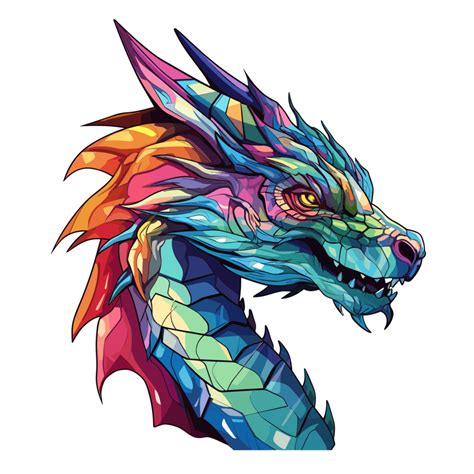 Dragon Head Clipart Ai Generative 33860098 Png