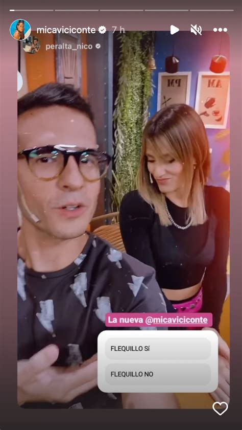 Mica Viciconte Se Anim Y Cambi Su Look Es La Primera Vez Que Me Lo