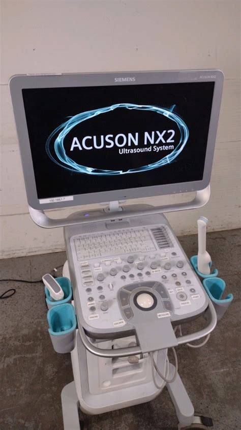 2020 Siemens Acuson Nx2 Ultrasound System With 2 Transducers