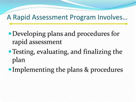 Ppt Rapid Assessment Overview Powerpoint Presentation Free Download