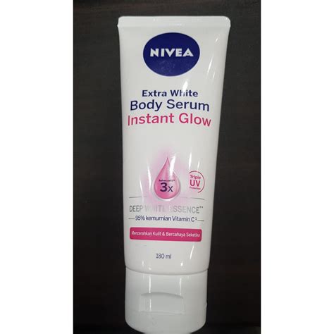 Jual Nivea Extra White Instant Glow Body Serum Shopee Indonesia