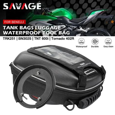 Bolsa De Tanque De Motocicleta Tanklock Para Benelli Trk X Tnt