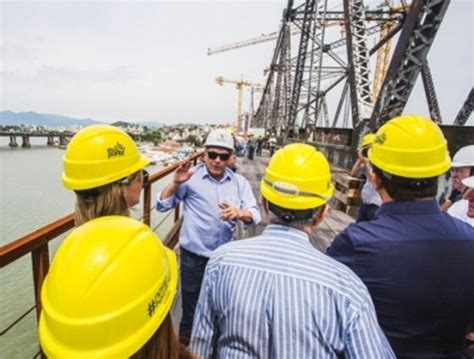 Engenheiros de todo o Brasil vistoriam as obras de restauração da Ponte