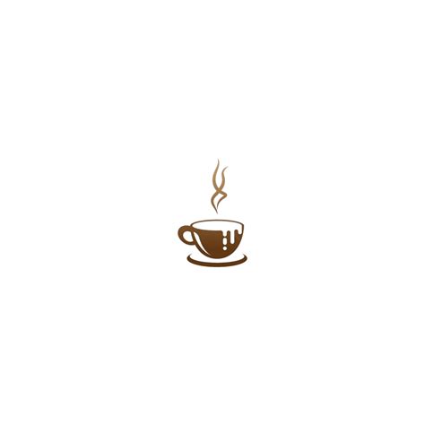 Coffee Cup Logo Vector Cafe Icon Icon Abstract Drink Vector Icon Abstract Drink Png And