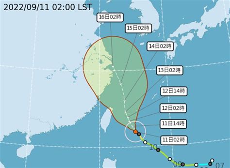 中颱梅花發布海警！警戒範圍曝光 這2天最接近台灣 綜合 工商時報