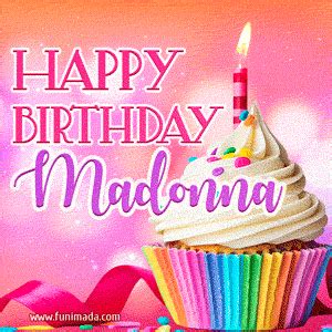 Happy Birthday Madonna Gifs Funimada