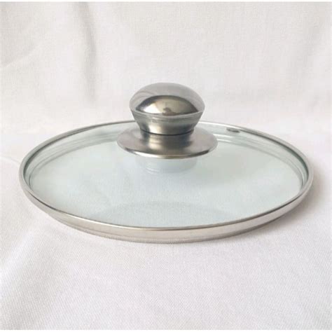 Jual Tutup Panci Kaca 16cm Tutup Wajan 16cm Pan Wok Lid Glass Cover