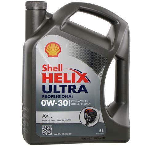 Motor Oil Shell Helix Ultra Professional Av L W L Winparts Co Uk