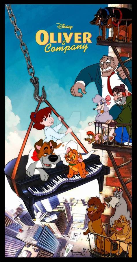 27 Oliver And Company Disney By Rob32 On Deviantart Oliver And