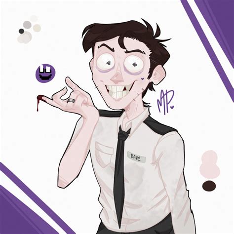 Dave Miller William Afton Fan Art By Mochiboo2 On Deviantart