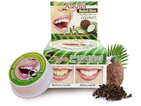 Rasyan HERBAL CLOVE TOOTHPASTE With COCONUT, ISME (Травяная зубная ...