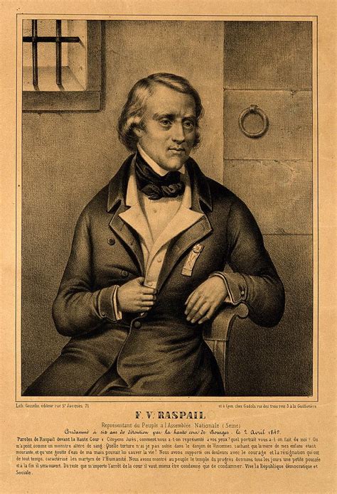 François Vincent Raspail Lithograph 1849 Free Photo Illustration