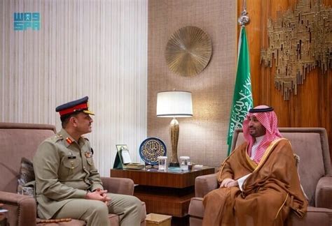 Coas General Asim Munir Meets Saudi Crown Prince To Strengthen Defence