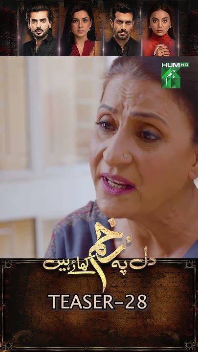 Dil Pe Zakham Khaye Hain Ep 28 Teaser Tubaanwar Shahzadnoor Humtv