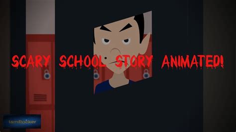 True Creepy Stalker In My School Scary Story Animated Youtube