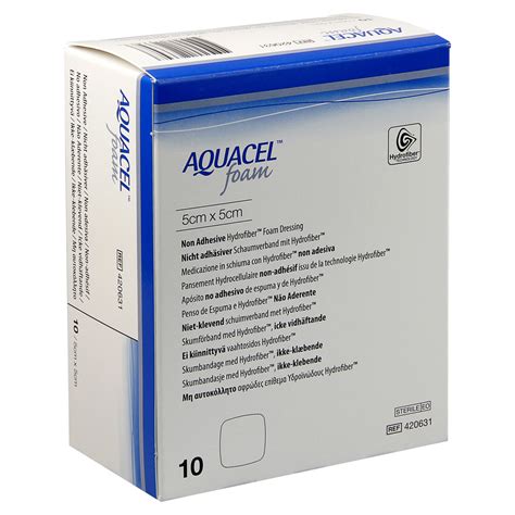 AQUACEL Foam nicht adhäsiv 5x5 cm Verband 10 Stück online bestellen