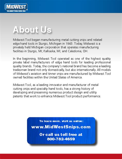 Midwest Catalog - Midwest Tool