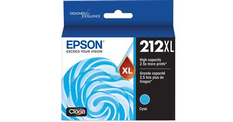 Epson Claria 212XL High Capacity Cyan Ink Cartridge T212XL220 S