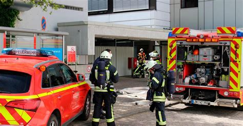 Brennender Trockner löst Feueralarm im Klinikum Wetzlar aus