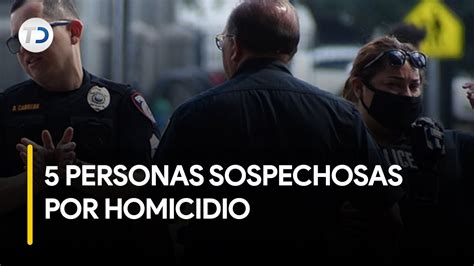 Oij Detiene A Cinco Personas Sospechosas Del Asesinato De Un Joven