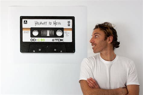 AC DC Highway To Hell Cassette Tape On Behance