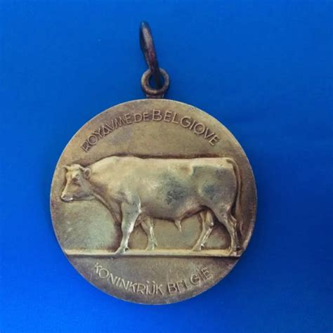 1527 BELGIQUE MÉDAILLE Ministère De L agriculture 1960 EUR 33 00