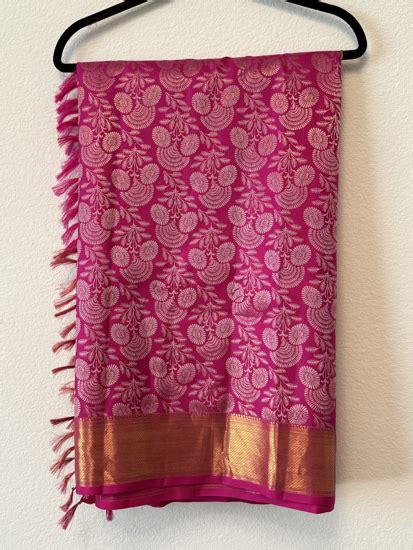 PunarviAuthentic PreLoved SustainableNew Pure Kanchi Pattu Saree With